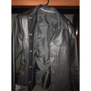 Leather jacket